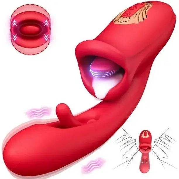 Kenya Dispositivo De Estimulación En Silicona Con Succión by lamoresex